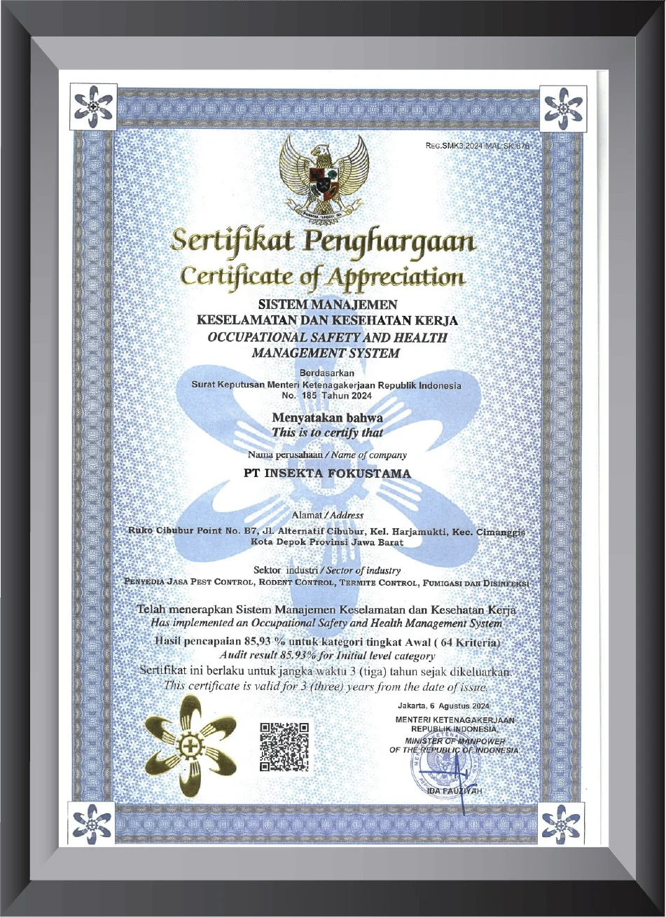 sertifikasi ISO 9001:2015 dan ISO 14001:2015