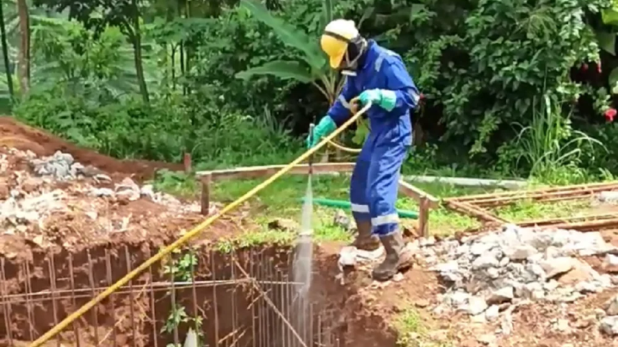 treatment spraying rayap